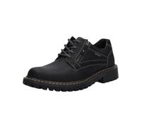 Josef Seibel Zapatillas bajas para hombre de piel nobuck Chance 45, Negro 100., 48 EU