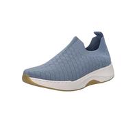 Josef Seibel Zapatillas bajas para mujer Elli.11, ancho G (normal), plantilla intercambiable, azul (Slate Blue), 37 EU
