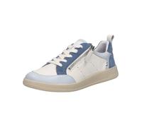 Josef Seibel Zapatillas bajas para mujer, jade 05, ancho G (normal), plantilla intercambiable, Iceblue Multi, 40 EU