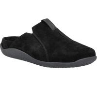 Josef Seibel Zapatillas de estar por casa para hombre de ante Vince 02, Negro 100., 46 EU Weit