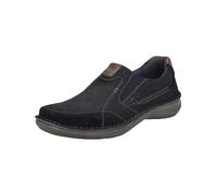 Josef Seibel Zapatillas para hombre New Anvers 01, ancho K (extra ancho), plantilla intercambiable, Color negro., 44 EU X-Ancho