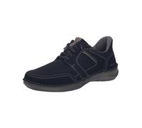 Josef Seibel Zapatillas para hombre New Anvers.24, ancho K (extra ancho), plantilla intercambiable, Color negro., 47 EU X-Weit