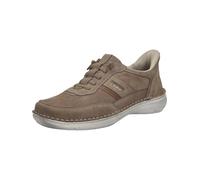 Josef Seibel Zapatillas para hombre New Anvers.26, ancho K (extra ancho), plantilla intercambiable, Arena Combi, 42 EU X-Weit