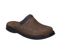 Josef Seibel Zuecos Clogs Piel Marrón 10663 LED Zapatos de Pantuflas