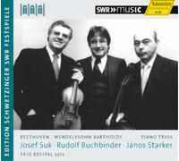 Josef Suk Josef Suk/Rudolf Buchbinder/Janos Starker: Trio (CD) (Importación USA)