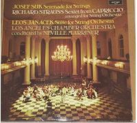 Josef Suk / Richard Strauss / Leo? Janá?ek - The Los Angeles Chamber Orchestra , Sir Neville Marrin - Josef Suk: Serenade for Strings in E Flat Ma., Op. 6 ~ Richard Strauss: Sextet From 'Cappriccio' Arranged for String Orchestra ~ Leos Janacek: Suite for String Orchestra ~~ LOS Angeles Chamber Orchestra Conducted By Neville Marriner ~~~ Argo ZRG 792