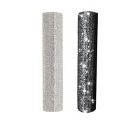 Joselin 2 Fundas para de Micrófono con Brillantes Diamantes de Imitación para Fiestas y Programas de TV, Aptas para la Mayoría de los Micrófonos Inalámbricos.