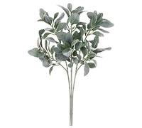 Joselin 3 Piezas Tallos de Oreja de Cordero VegetacióN Artificial Plantas de Seda de 29 Pulgadas de Alto, Hojas Suaves Al Tacto, para JarróN o Centro de Mesa para el Hogar