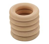 Joselin 5X Anillo de Madera para La DIY DIY Fabricación de 30mm