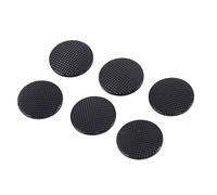 Joselin 6 Unidades de Joystick analógico, Tapa de Repuesto, botón para 1000, Negro, 015065