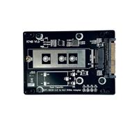 Joselin Adaptador R74B PCIe 4.0 M.2 NVMe A SSD U.2 SFF8639, Caja de Disco Duro 2230/2242/2260/2280 SSD M2 DDR4 X4 128 Gbps GEN3 GEN4