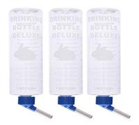 Joselin Bebedero AutomáTico para Animales PequeñOs De 1000 Ml, Botella De Agua Colgante Adecuada para Comederos De Cobayas, Color Azul