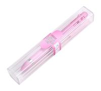 Joselin Bolígrafo para Puntear Uñas 4 en 1, Taladro para Uñas, Herramientas para Uñas, Suministros para Manicura DIY, Color Rosa
