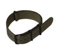 Joselin Correa de reloj deportivo de nailon verde de 20 mm, apta para WB2034