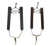 Joselin Correas de Saxofón Correa de Hombro Plegable de PU Accesorios para Instrumentos de Viento Correa de Hombro para Saxofón