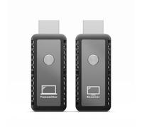 Joselin Extensor inalámbrico compatible con 1080P, transmisor de vídeo HD, mini 30 m, inalámbrico portátil