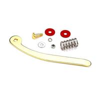 Joselin Guitarra Vibrato Bridge de Trémolo Brazo Whammy Bar con Resorte de Tuerca Compatible con para Guitarra Eléctrica