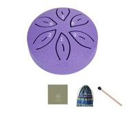 Joselin Instrumentos Musicales para Niños Orff Instruments Crafts Mini Tambor 3 Pulgadas 6 Tonos