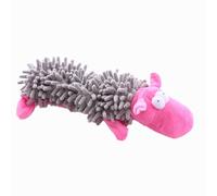 Joselin Juguetes de Peluche para Perros Que Hacen Sonidos, Juguete para Masticar Dientes, Rechinar los Dientes, Chirriar, Fregonas Interactivas, Pelusa, Juguete para Cachorros, F
