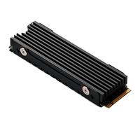 Joselin M.2 2280 NVMe M.2 - Disipador de SSD M.2 con almohadilla conductora de para SSD M2 2280, fácil de usar, color negro
