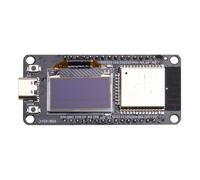 Joselin Módulo de Placa de Desarrollo ESP32 ESP-WROOM-32 WiFi CH340 con Pantalla OLED de 0,96 para ESP32 OLED Tipo C