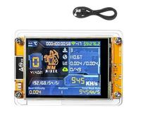 Joselin NerdMiner NMMiner con Estuche, 945 /S, Alta Velocidad, Pantalla Inteligente de 2,8 Pulgadas, para Minería de Bitcoin, Criptomonedas y Lotería en Solitario, NerdMiner Mejorado.
