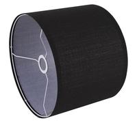 Joselin Pantalla de Lámpara Negra,Pantalla de Tambor 13 Pulgadas en la Parte Superior X 13 Pulgadas en la Parte Inferior X 10 Pulgadas Alto,Pantalla Repuesto Diseñada para Lámparas de Mesa