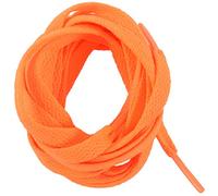 Joselin Par de cordones planos de 8 mm de naranja, naranja, x 0.8cm