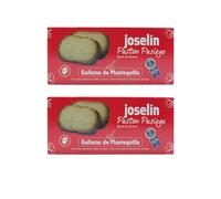 Joselín Pastón Pasiego de Mantequilla, Receta Tradicional de pastas pasiegas, 200 gr (Pack de 2)