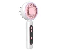Joselin Peine de Masaje Eléctrico, Cepillo de Masaje Vibratorio para el Cabelludo, Promueve el Crecimiento del Cabello, Luz Roja Multifuncional Que Nutre el Cabelludo