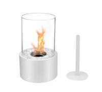 Joselin PequeñO de Mesa, Mini Chimenea PortáTil de Alcohol para Interior, Limpieza Sin Humo,