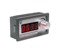 Joselin Potenciómetro con Pantalla Digital y Resistencia Variable de 10 KΩ. Simulador de Señal de Resistencia para Controlador de Velocidad e Inversor.