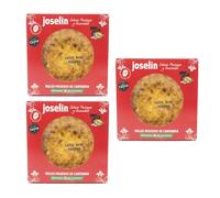 Joselín Quesada Mini Pasiega, Envasada al Vacío en Bandeja de Aluminio 150 gr (Pack de 3)