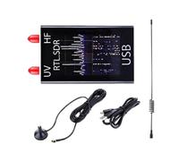 Joselin Receptor RTL-SDR de Banda de 100 KHz A 1,7 GHz, Radio por Software, Antena V RTL2832U+R820T2, Radio HF, VHF, UHF, Am y FM