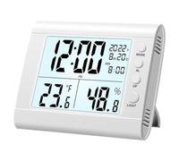 Joselin Reloj Despertador Digital, Reloj Electrónico Pantalla LED Reloj Electrónico Estéreo, Regalo para Amigos y Niños
