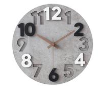 Joselin Relojes de Pared para Habitación,Relojes de Pared para Sala de Estar Modernos,Reloj de Pared Silencioso Grande para Cocina, Sala de Estar, Dormitorio, 12 Pulgadas