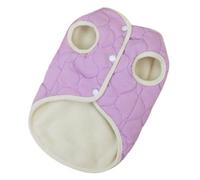 Joselin Ropa para Mascotas Ropa para Perros de Otoño e Invierno Ropa para Gatos de Peluche Ropa para Mascotas Abrigo de Algodón para Mascotas de Invierno Púrpura