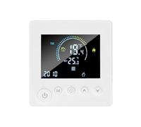 Joselin TUYA WiFi Termostato Controlador de Temperatura Agua CalefaccióN por Suelo EléCtrico TRV 3A Pantalla LCD Digital Montado en la Pared