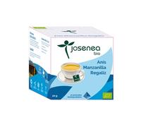Josenea Anís Manzanilla Regaliz BIO 10 pirámides en sobre