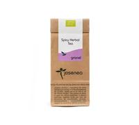 Josenea Spicy Herbal Tea BIO | Infusión de Especias | 50 g | Mezcla BIO de plantas aromáticas, especias, rooibos, té rojo y mate. Sabor intenso y especiado en bolsa Kraft de 50 g.