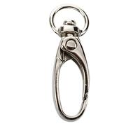 Josenidny 10 unids D Colgantes Disparador Clips de Metal Anillos de Langosta, plateado
