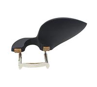 Josenidny 3/4 4/4 - Mentonera de violín para barbilla de madera con soporte estándar, color negro