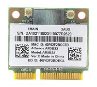 Josenidny AR5B22 Tarjeta de red inalámbrica, 300M 5G Dual-Band Game 4.0 Bluetooth Mini tarjeta de red inalámbrica
