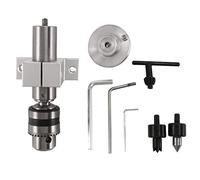 Josenidny Contrapunto multifunción de perforación con garra para mini máquina de torno, centro giratorio, accesorios de bricolaje, carpintería
