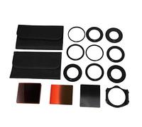 Josenidny Juego de 24 filtros completos + graduados + soporte de filtro de anillo adaptador de 9 tamaños para p series LF78