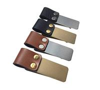 Josenidny Pen Loop Traveler - Soporte de piel para bolígrafo con clip de acero inoxidable, paquete de 4