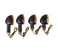 Josenidny Universal 12V Luz Indicadora De Señal De De La Motocicleta Frente Trasero Luz Halógena Intermitente Flash Lámpara De Bicicleta para