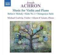 Joseph Achron Joseph Achron: Music for Violin and Piano (CD) (Importación USA)