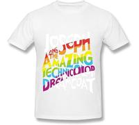 Joseph and The Amazing Technicolor Dreamcoat Tour Logo T Shirt for Men's White M