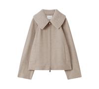 Joseph - Cooksey Double Face Cashmere Jacket - Jackets - Mujer - Beige - M -